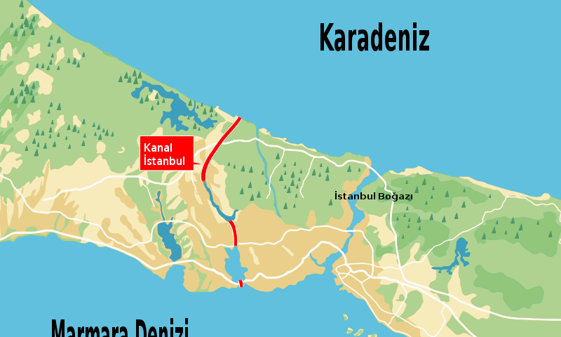 Kanal Istanbul - Canal Istanbul - Istanbul Canal - Channel Istanbul